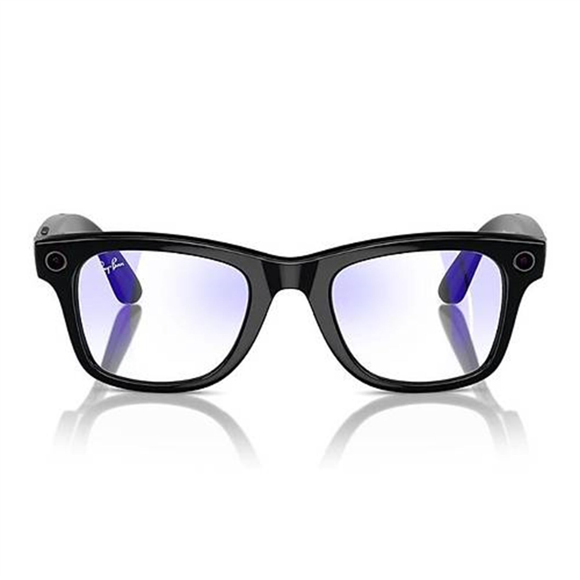 Ray-Ban Meta Wayfarer RW4006 50 Beden 601/SB50 Parlak Siyah-Clear (İthalatçı Garantili)