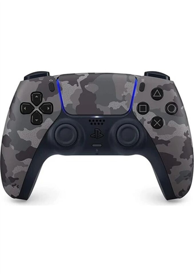 PLAYSTATİON 5 DUALSENSE WİRELESS KOL – GRAY CAMOUFLAGE (İTHALATÇI GARANTİLİ)