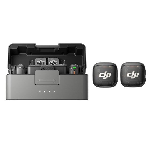 DJI Mic 3 Kablosuz 2 Kişilik Mikrofon Seti (İthalatçı Garantili)