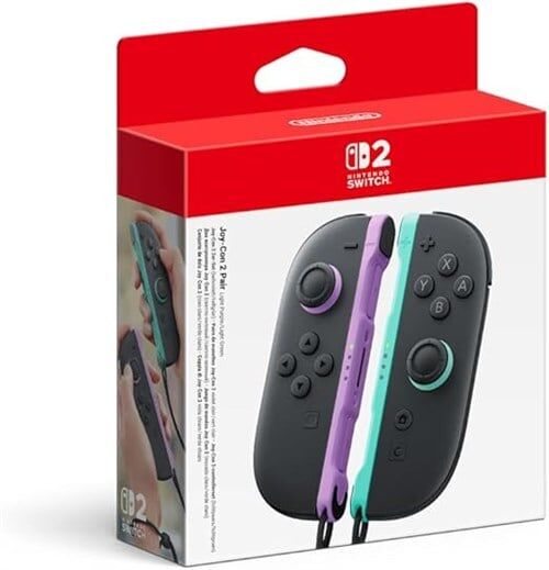 Nintendo   Switch 2 Joy-Con Mor-Yeşil Kablosuz  Oyun Kolu