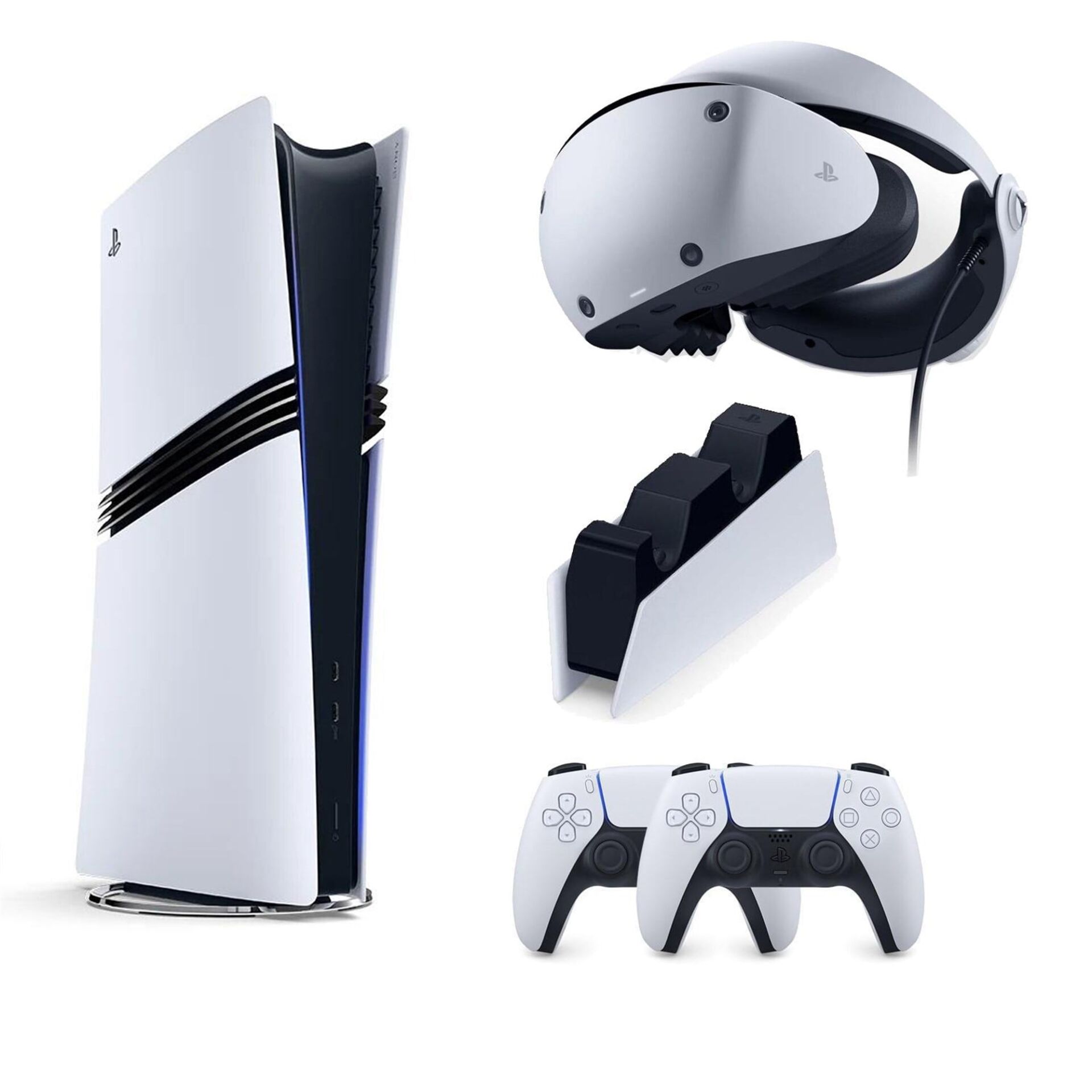 SONY PLAYSTATİON 5 PS5 PRO 2TB + 2.KOL + SONY ŞARJ İSTASYONU + PS5 VR 2 (İthalatçı Garantili)