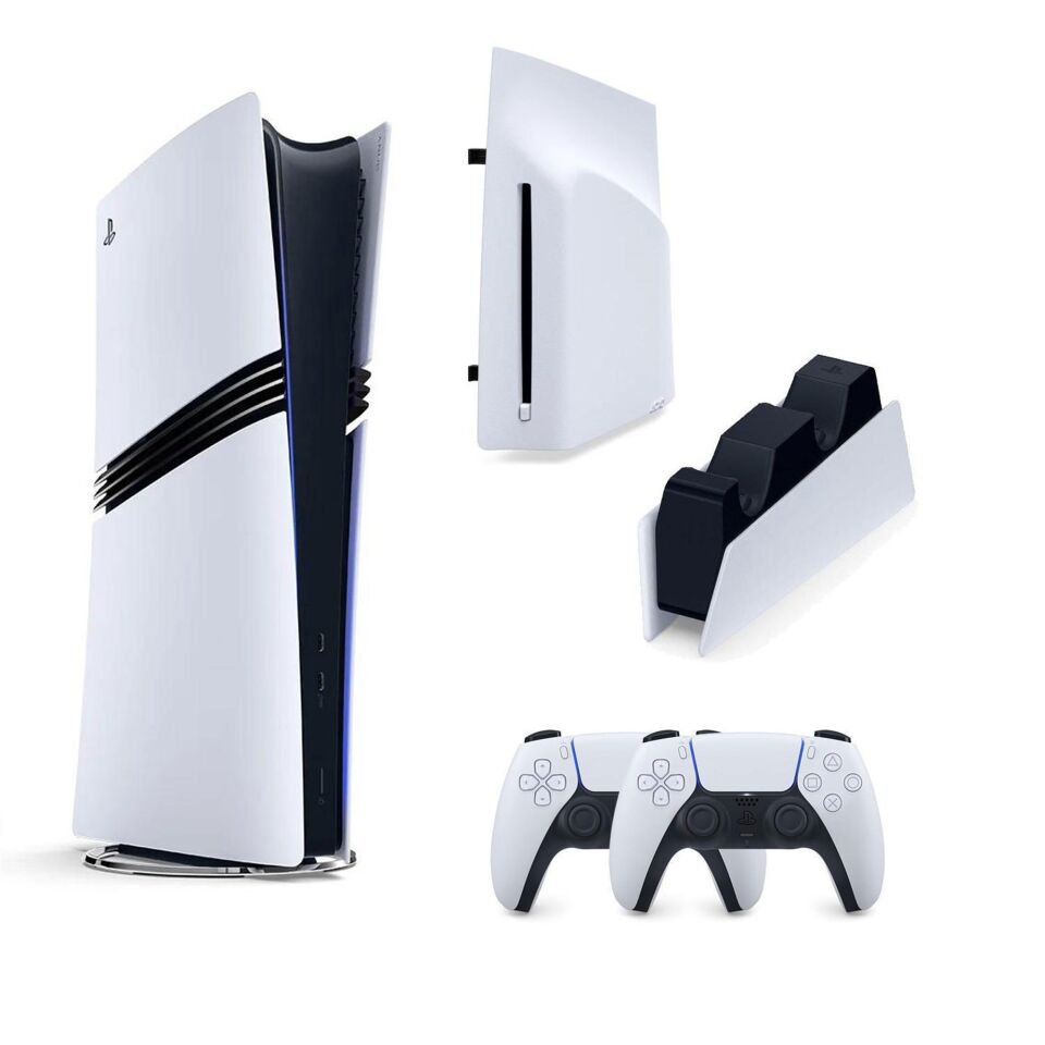 SONY PLAYSTATİON 5 PS5 PRO 2TB + 2.KOL + SONY ŞARJ İSTASYONU + PS5 DİSK SÜRÜCÜSÜ (İthalatçı Garantili)