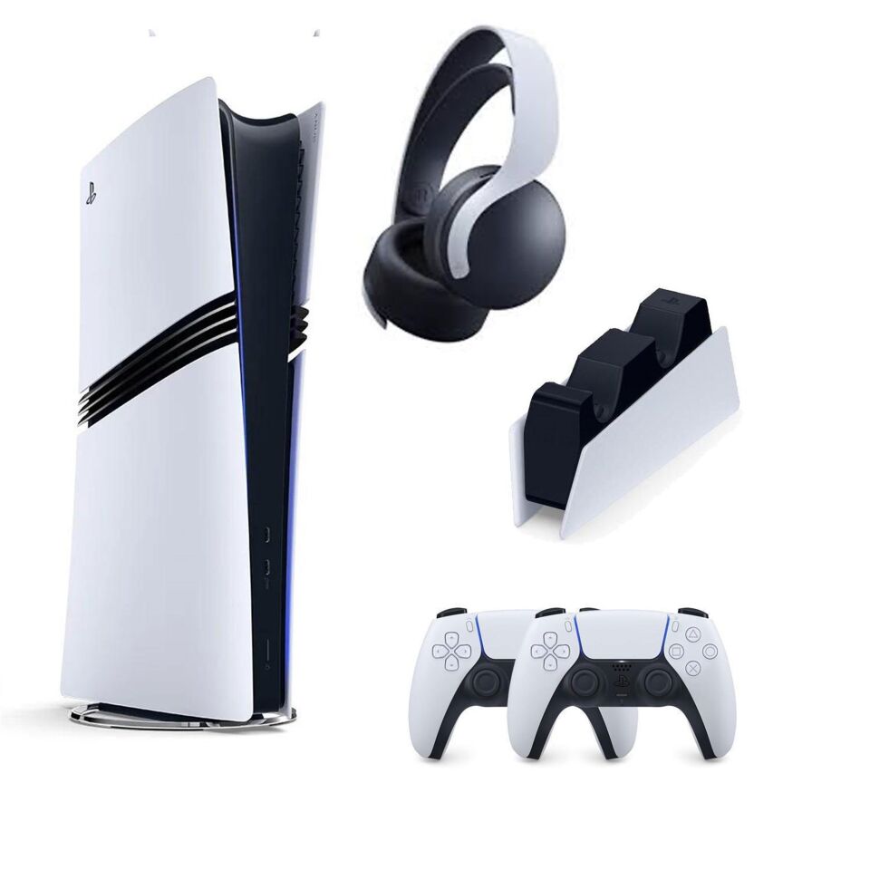 SONY PLAYSTATİON 5 PS5 PRO 2TB + 2.KOL + SONY ŞARJ İSTASYONU + PS5 KULAKLIK (İthalatçı Garantili)