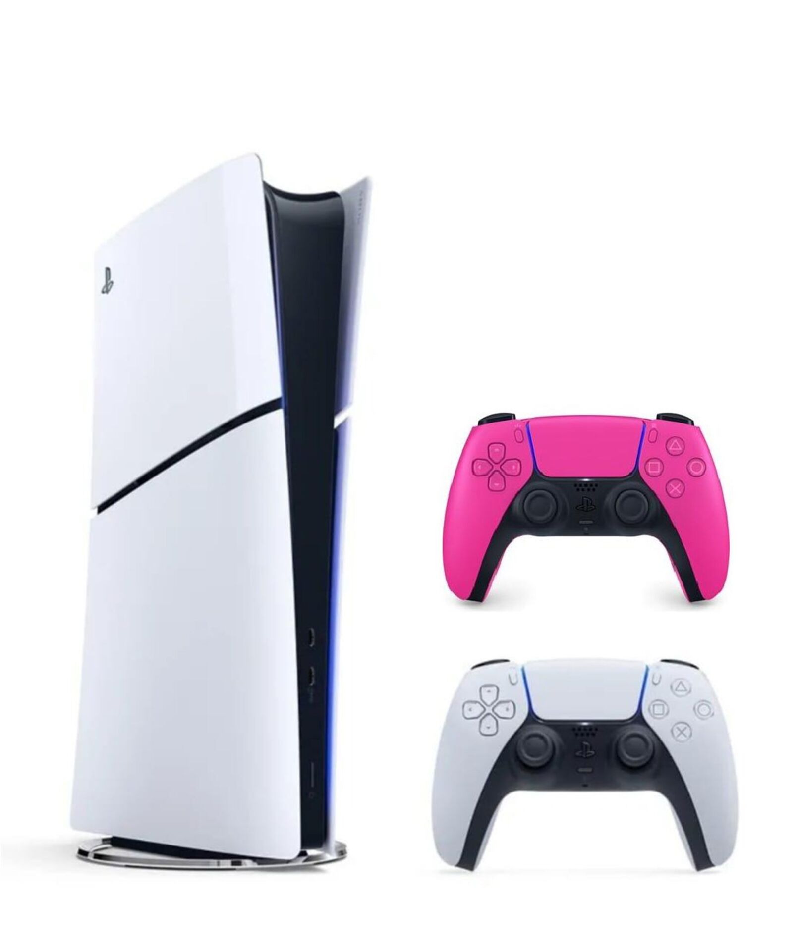 SONY PLAYSTATİON 5 PS5 SLIM DİGİTAL EDİTİON + 2.KOL DUALSENSE WİRELESS KOL - PEMBE NOVA PİNK (İTHALATÇI GARANTİLİ)