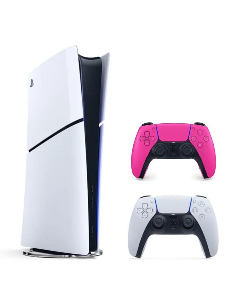 SONY PLAYSTATİON 5 PS5 SLIM DİGİTAL EDİTİON + 2.KOL DUALSENSE WİRELESS KOL - PEMBE NOVA PİNK (İTHALATÇI GARANTİLİ)
