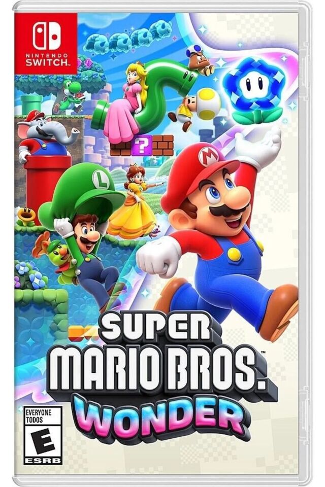 Nintendo Switch 2 Oyun Konsolu + Süper Mario Bros Wonder Oyun (İthalatçı Garantili)
