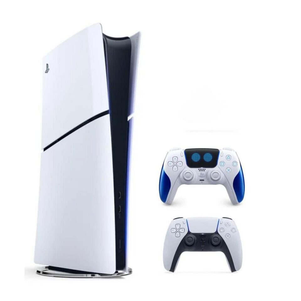 SONY PLAYSTATİON 5 SLİM DİJİTAL EDİTİON PS5 KONSOL İTHALATÇI GARANTİLİ + 2.KOL ASTRO BOT