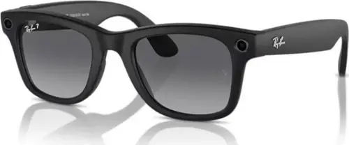 Ray-Ban Meta Wayfarer Akıllı Gözlük Mat Siyah Polarize Grafit
