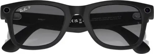 Ray-Ban Meta Wayfarer Akıllı Gözlük Mat Siyah Polarize Grafit