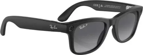Ray-Ban Meta Wayfarer Akıllı Gözlük Mat Siyah Polarize Grafit