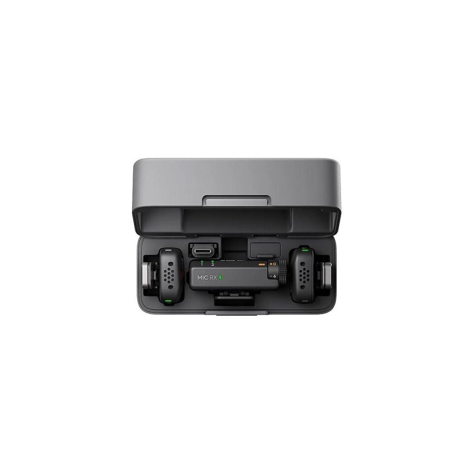 DJI MİC MİNİ (2 TX + 1 RX + ŞARJ KUTUSU) MİKROFON