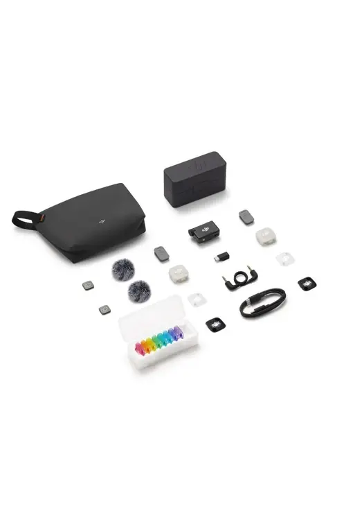 Dji Mic Mini 2S (2TX + 1RX + Şarj Kutusu)