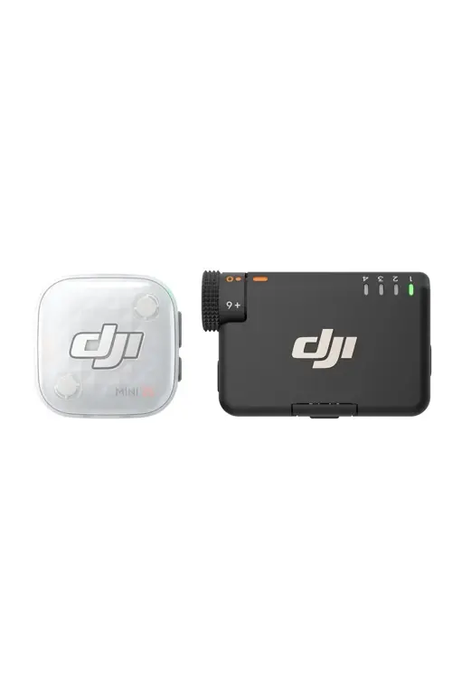Dji Mic Mini 2S (2TX + 1RX + Şarj Kutusu)